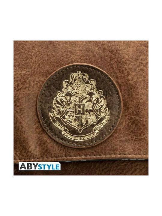 Abysse Hogwarts Shoulder Kinder Rucksack Umhängetasche Braun 35cmx5cmx27cmcm