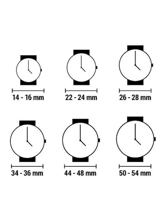 Marc Coblen Bezel 49mm Μαύρο (B50)