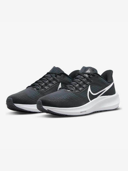 Nike Air Zoom Pegasus 39 Γυναικεία Αθλητικά Παπούτσια Running Black / Dark Smoke Grey / White