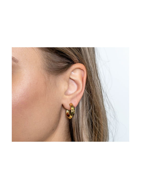 AMORINO Earrings AKAMAR-20 steel Gold