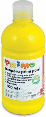 Primo Brillante Tempera Paints 201 Light Yellow in Bottle 500ml 1pcs