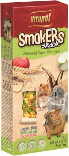 Vitapol Smakers Treat with Apple for Rabbit and Hamster 90gr