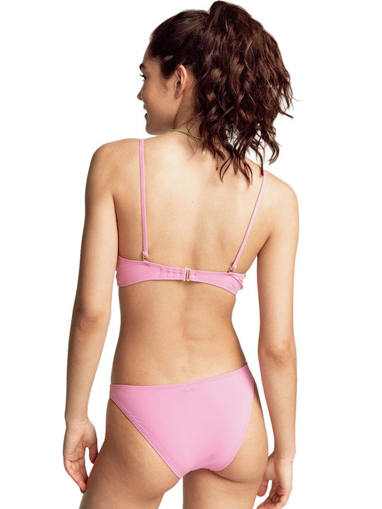 Billabong Bikini Bra with Detachable Straps Pink