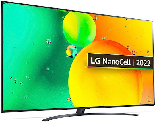 LG Smart Τηλεόραση 65" 4K UHD LED 65NANO766QA HDR (2022)