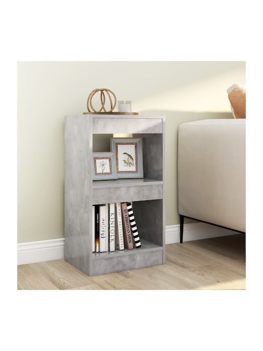 Bookcase Grey 40x30x72cm