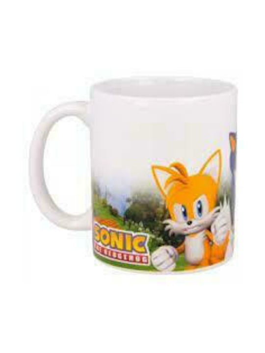 Stor Sonic Hedgehog Ceramic Cup Multicolour 325ml