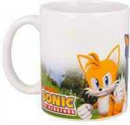 Stor Sonic Hedgehog Κούπα Κεραμική Πολύχρωμη 325ml