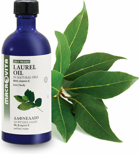 Macrovita Laurel oil Laurus Nobilis Hair for Hydration against Hair Loss & Split Ends 100ml