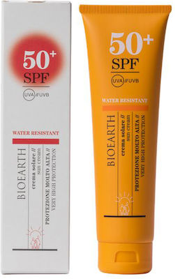 Bioearth Sun Cream Αδιάβροχη Αντηλιακή Κρέμα για το Σώμα SPF50 150ml