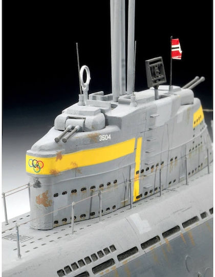 Revell German Type XXI Modellfigur U-Boot 50 Teile im Maßstab 1:144