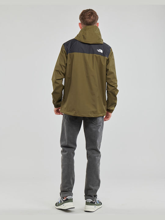 Antora Jacket Waterproof and Windproof Khaki