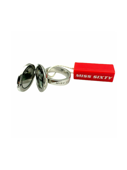 Miss Sixty Women's Ring from Steel Gold Plated