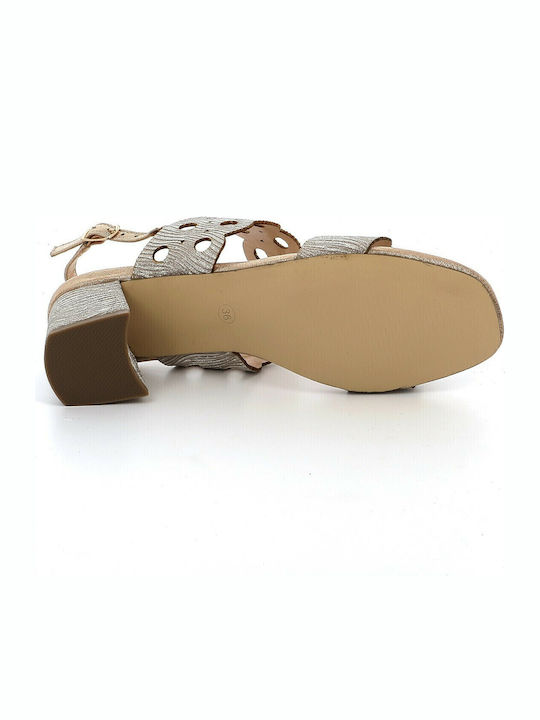 Sandalen Anatomisch Gold