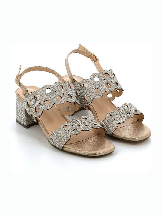 Sandalen Anatomisch Gold