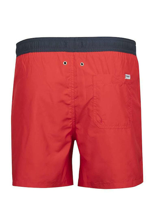 Classic Men's Swimwear Shorts Red