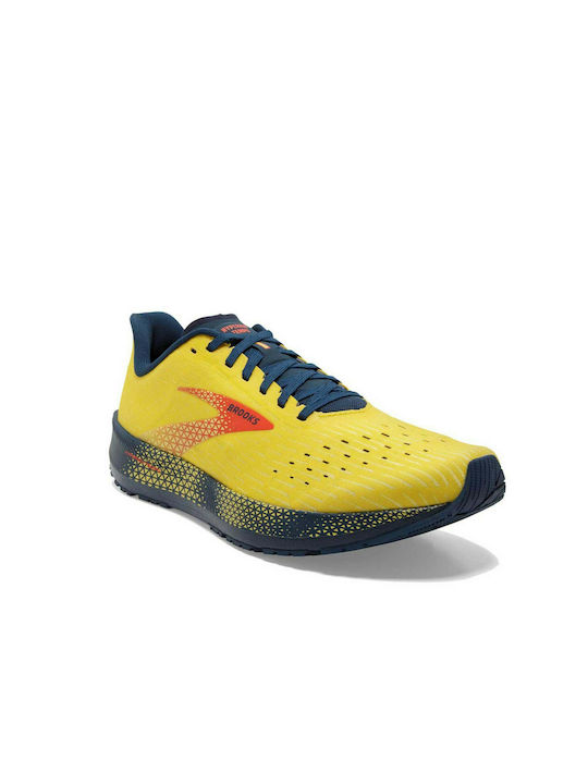 Brooks Hyperion Tempo Ανδρικά Αθλητικά Παπούτσια Running Κίτρινα