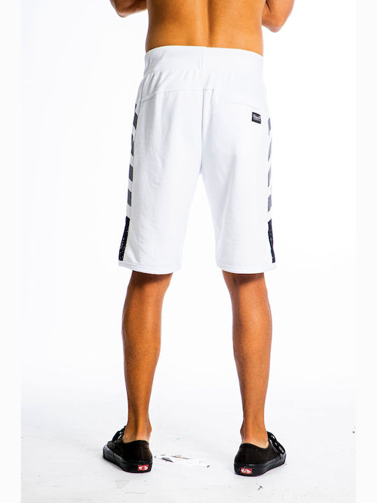 Paco & Co Men's Athletic Shorts White