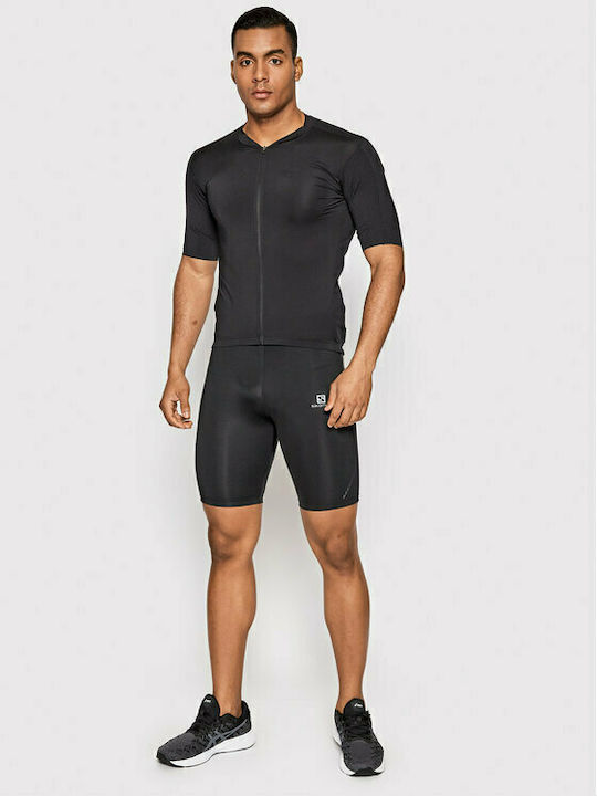 Salomon Men's Sports Short Leggings Black