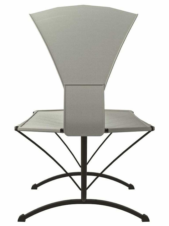 vidaXL Single Hammock with Stand Cream 274x114.5cm