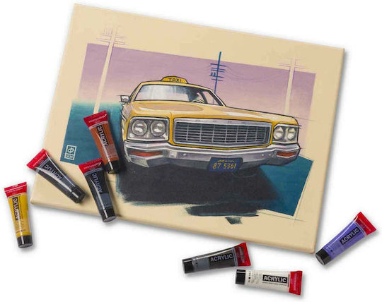 Royal Talens Amsterdam All Acrylics Standard Urban Landscape Acrylic Paint Set in Multicolour color 20ml 12pcs