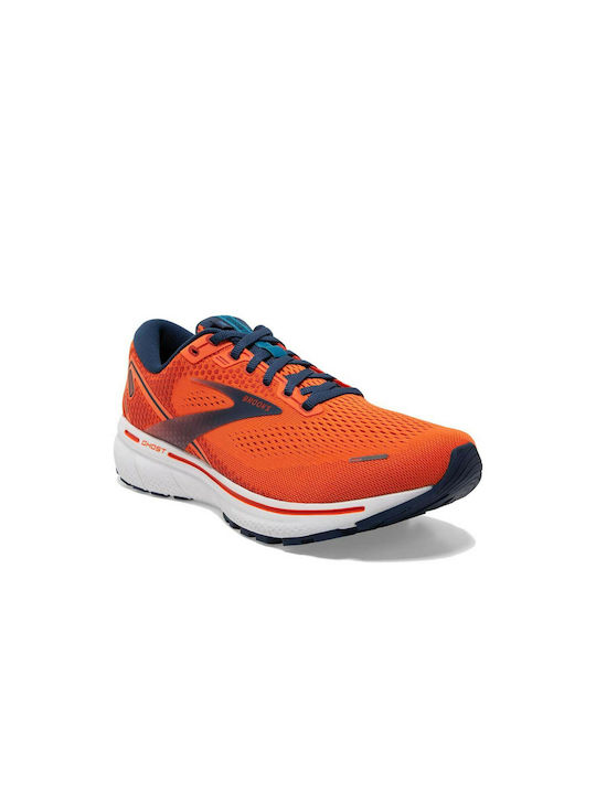 Brooks Ghost 14 Ανδρικά Αθλητικά Παπούτσια Running Πορτοκαλί
