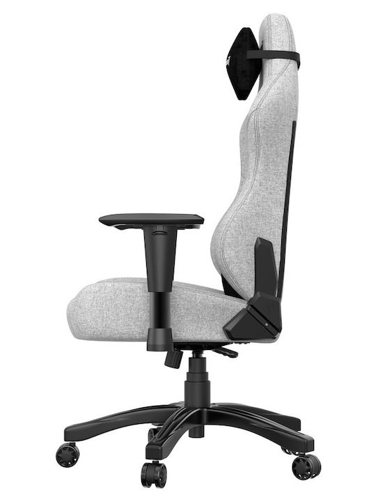 Anda Seat Phantom 3 Υφασμάτινη Καρέκλα Gaming με Ρυθμιζόμενα Μπράτσα Γκρι