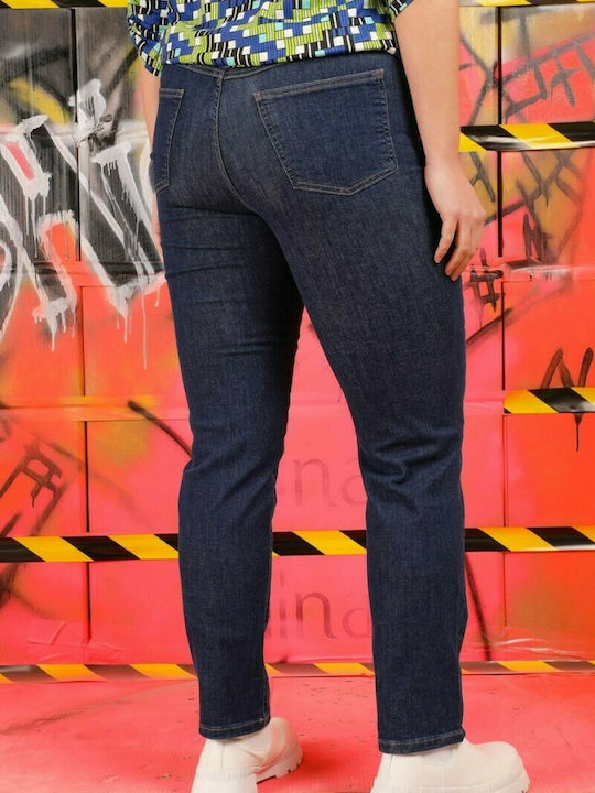 Dina Damenjeans Farbe navy blau