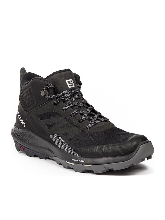 Salomon Outpulse Ανδρικά Ορειβατικά Gore-Tex Black / Ebony / Vanilla Ice