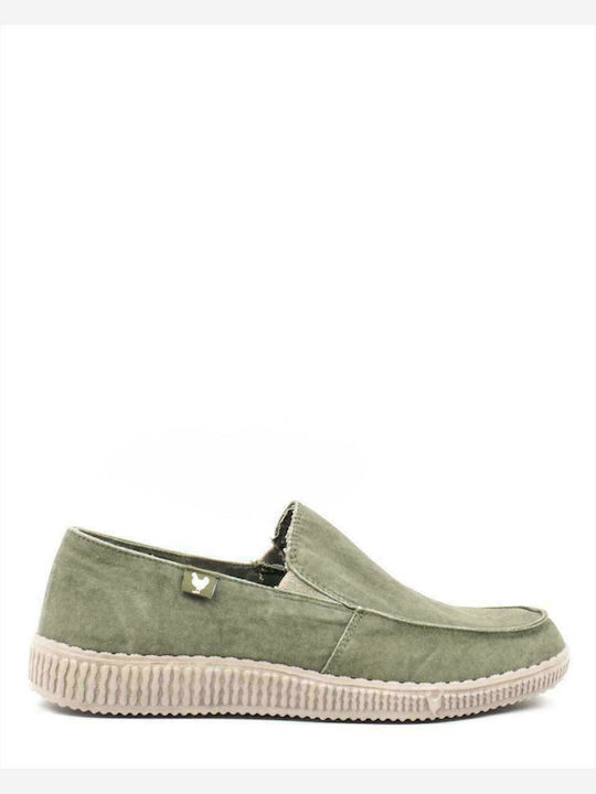 WP150 Men's Moccasins WASHED KAKI