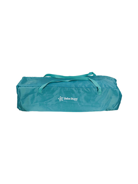 Bebe Stars Comfort Elephant Laufstall 2 Ebenen mit Wickeltisch & Matratze Gray 125x65cm
