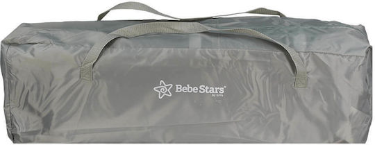 Bebe Stars Comfort Stars Παρκοκρέβατο 2 Επιπέδων με Αλλαξιέρα & Στρώμα Λευκό 125x65cm