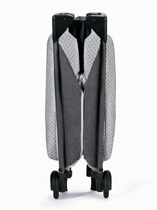 Kinderkraft Leody Loc de joacă 2 Nivele cu Schimbător & Saltea Gri 126x65cm