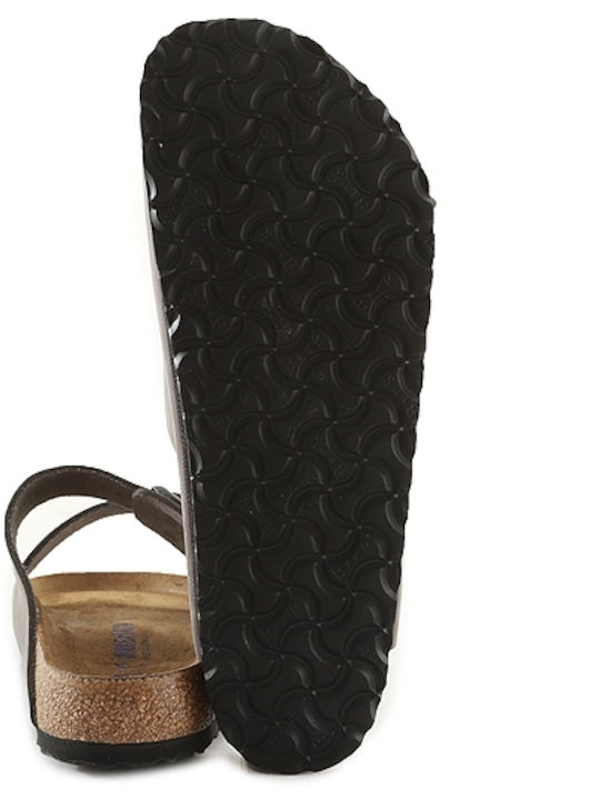 Arizona Soft Footbed Oiled Leather Leder Herrensandalen Iron Regelmäßig Passform