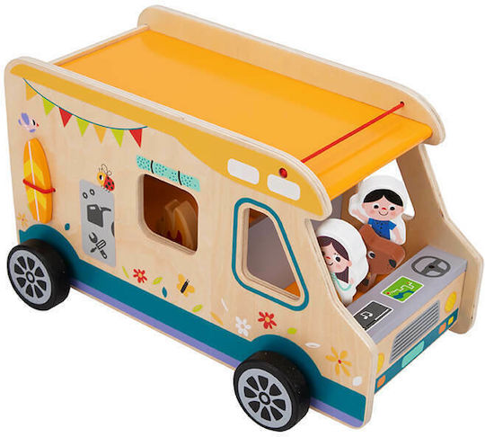 Tooky Toys Rulotă Mașinuță Pentru 3+ Ani