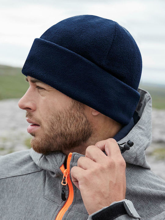 Ανδρικός Fleece Beanie Σκούφος French Navy
