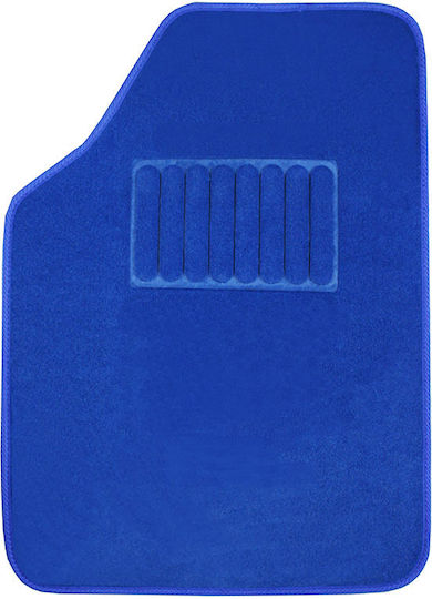Auto Gs Set of Front and Rear Mats Universal 5pcs Blue