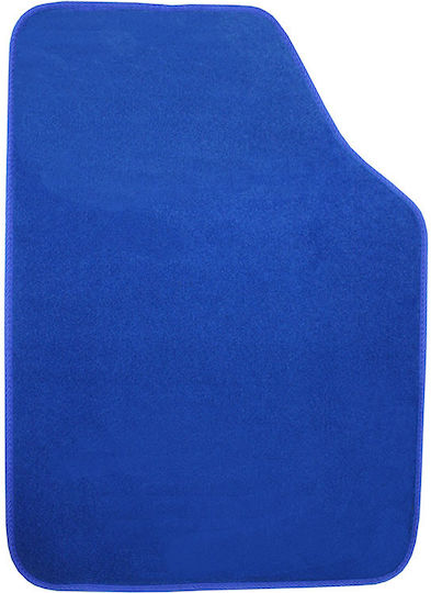 Auto Gs Set of Front and Rear Mats Universal 5pcs Blue