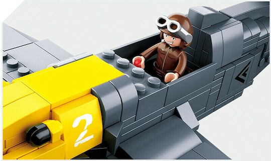 Sluban Cuburi De Construit German Fighter Pentru 8+ Ani 289 Bucăți