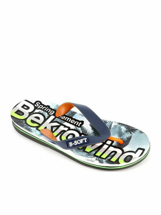 Men's Flip Flops Anatomic Blue