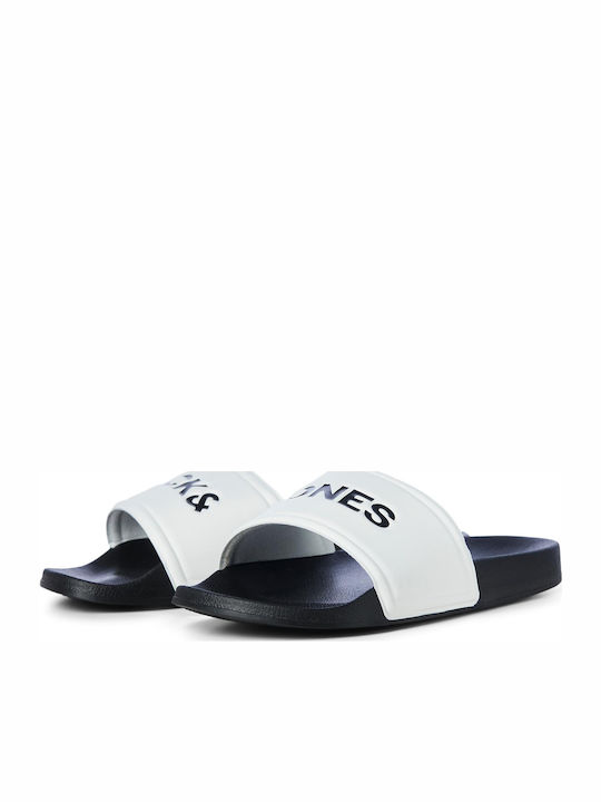 Men's Slides Black / White