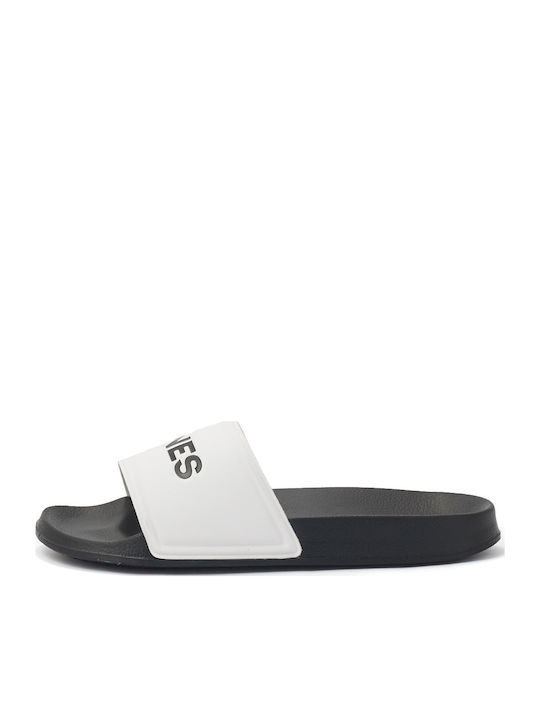 Men's Slides Black / White