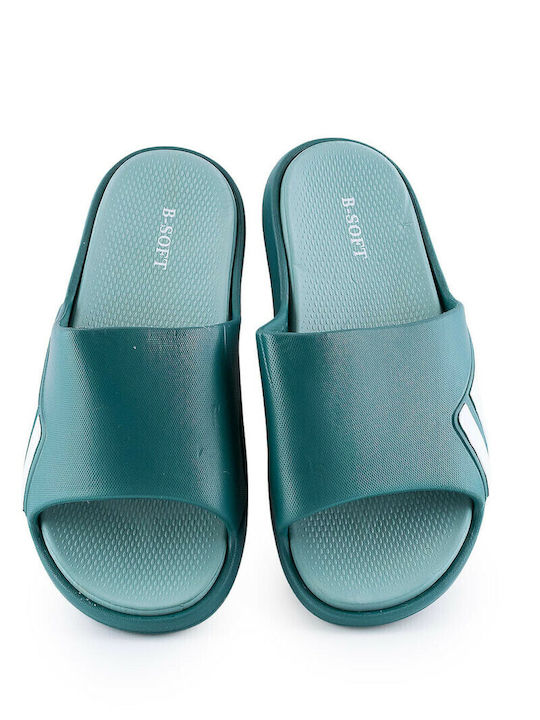 Men's Slides Anatomic Green
