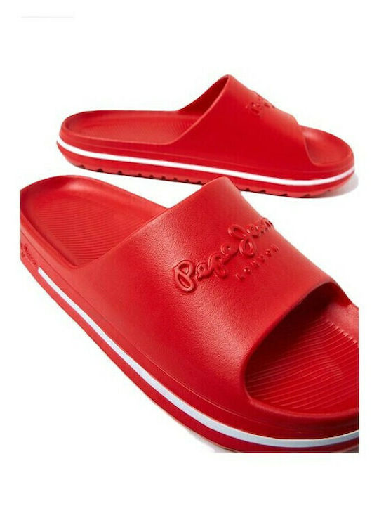 Men's Slides Red