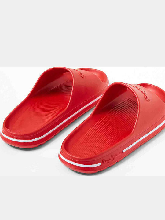Men's Slides Red