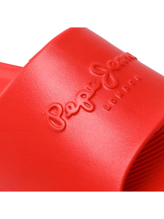 Men's Slides Red