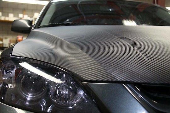 3M Protectoare Autocolante Auto Carbon 61 x 50cm în Culoarea Negru 1buc