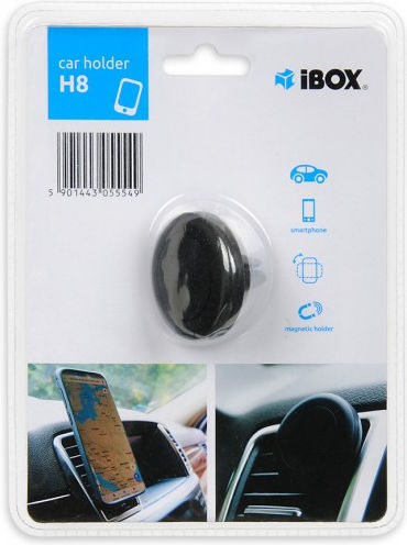 iBox Car Mobile Mount with Magnet Black