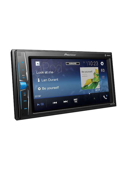 Pioneer Ηχοσύστημα Αυτοκινήτου 2DIN (Bluetooth/USB/AUX/WiFi/GPS/Apple-Carplay/Android-Auto) με Οθόνη Αφής 6.2"