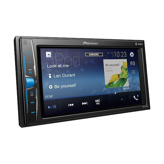 Pioneer Ηχοσύστημα Αυτοκινήτου 2DIN (Bluetooth/USB/AUX/WiFi/GPS/Apple-Carplay/Android-Auto) με Οθόνη Αφής 6.2"