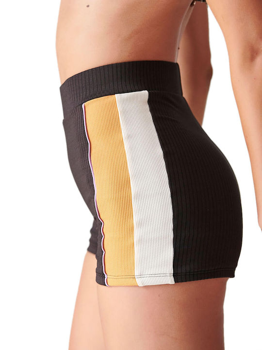Bikini Shorts High Waist Black